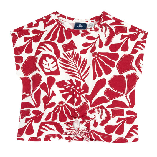 T-shirt stampe rosse - Chicco