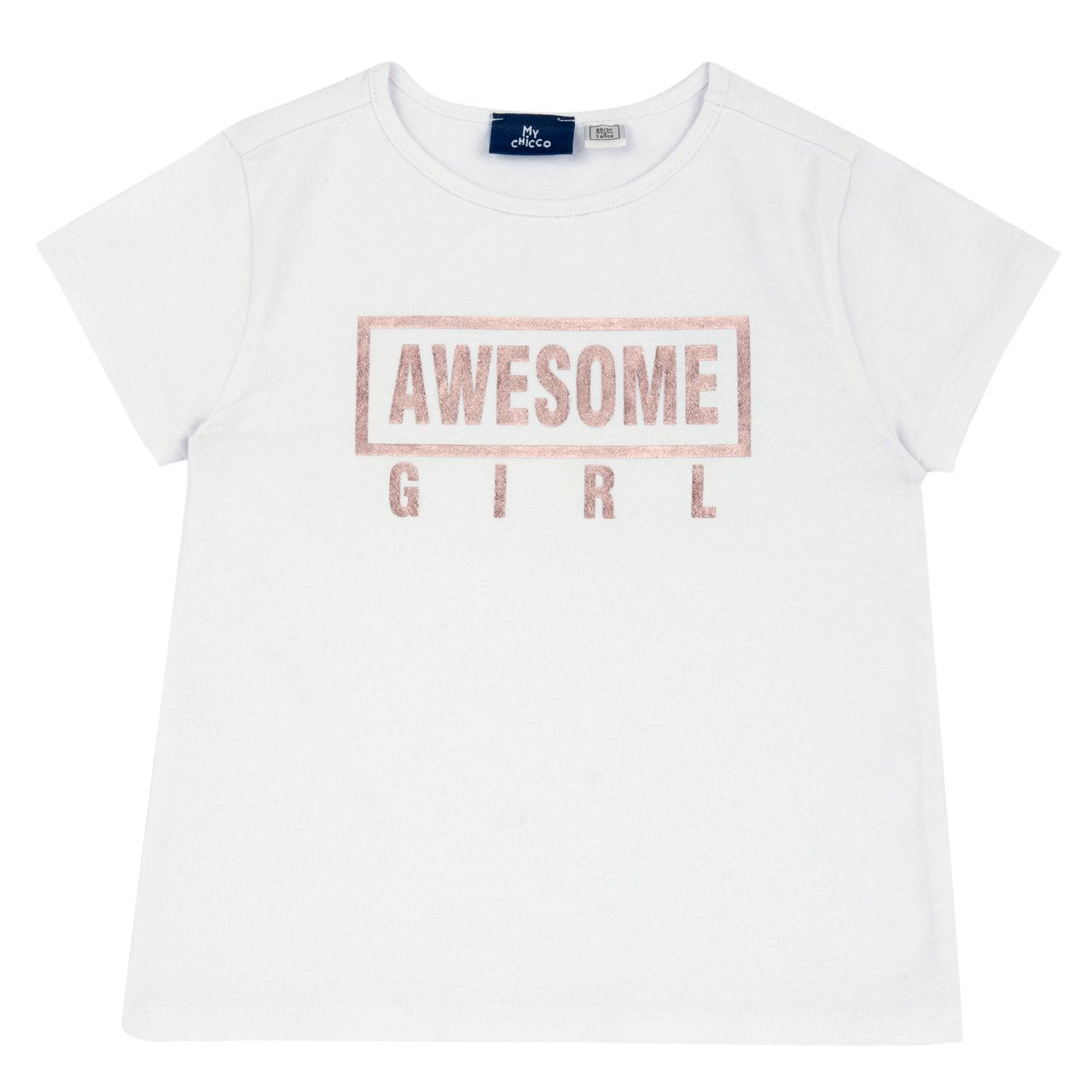T-shirt bianca con stampa - Chicco
