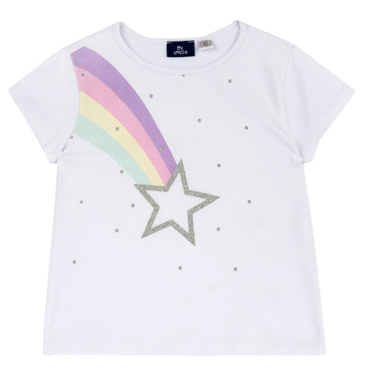 T-shirt Stella arcobaleno - Chicco