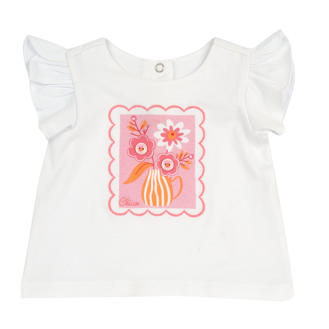 T-shirt ricamo francobollo - Chicco