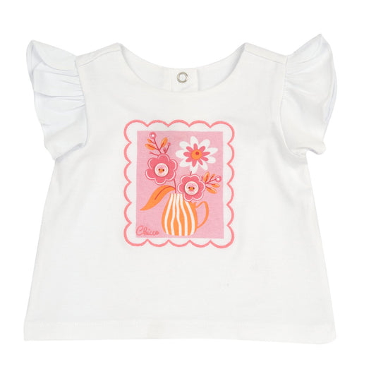T-shirt ricamo francobollo - Chicco