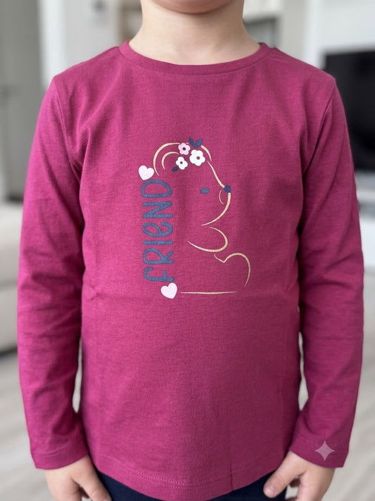 T-Shirt Lampone Friends- Chicco