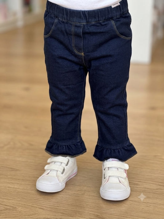 Jeans Con Balze