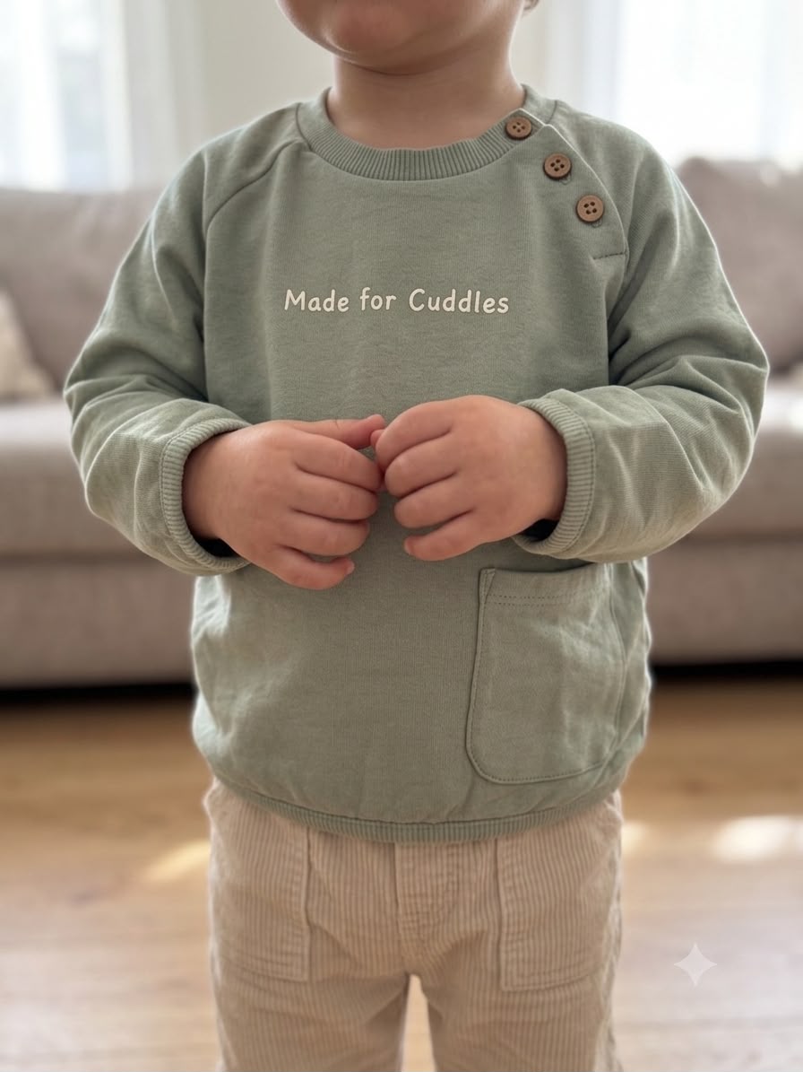 Felpa " Made For Cuddles"- Chicco