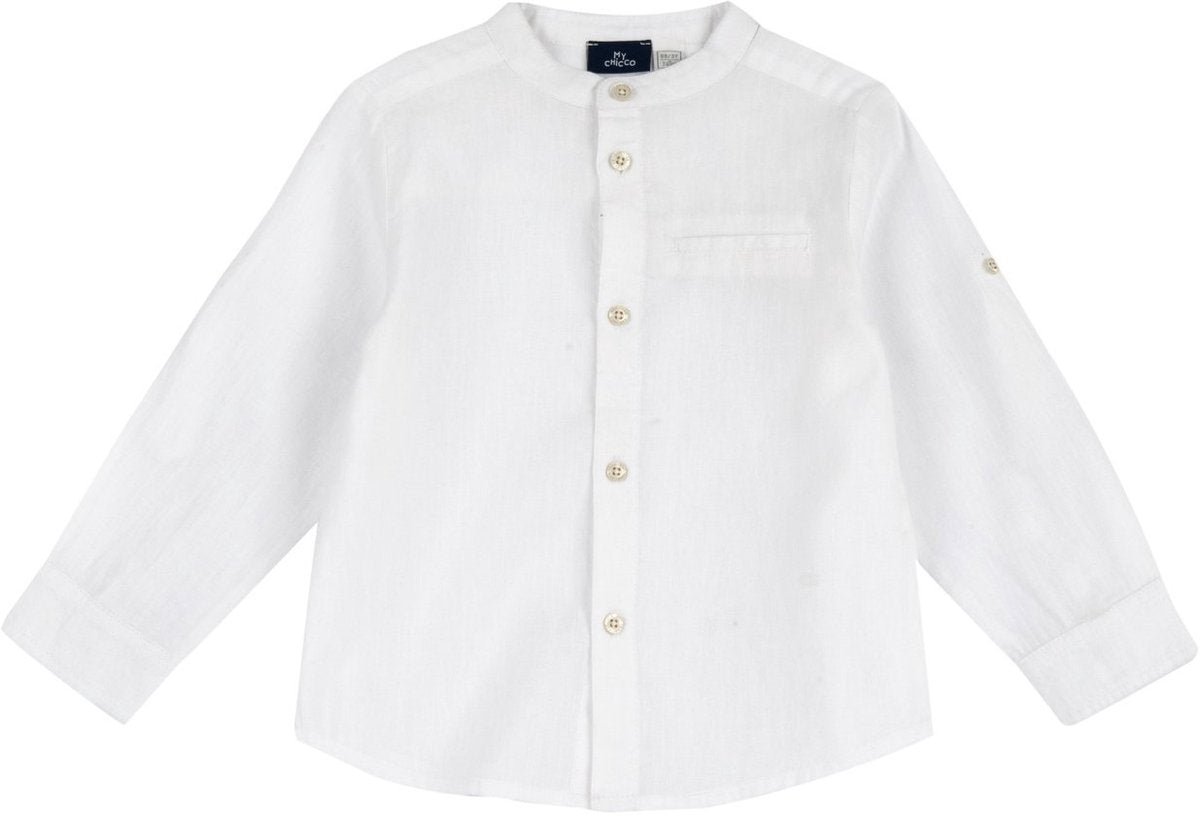 Camicia alla coreana con taschino - Chicco