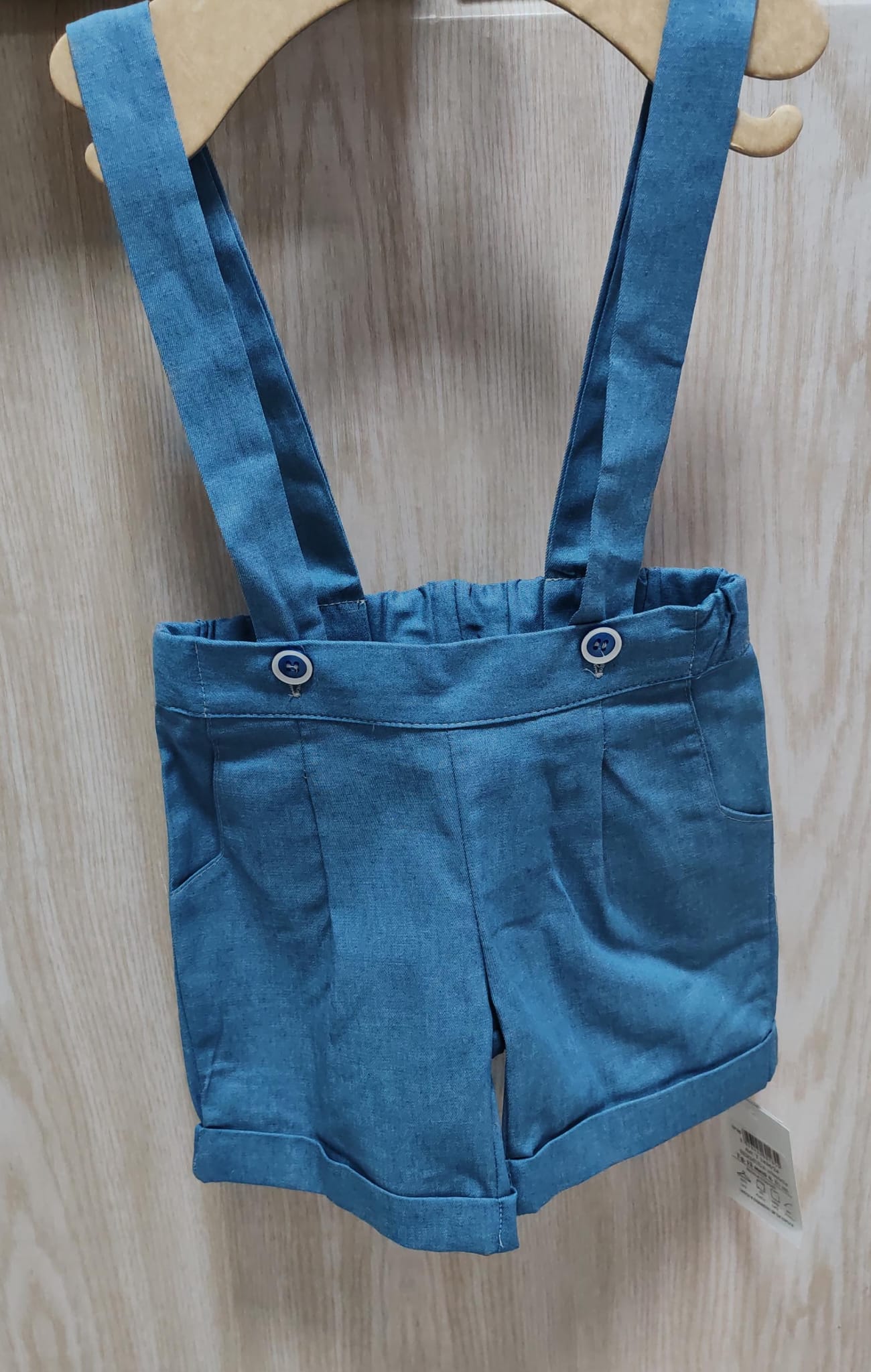 Pantaloncini con bretelle - Babyvip