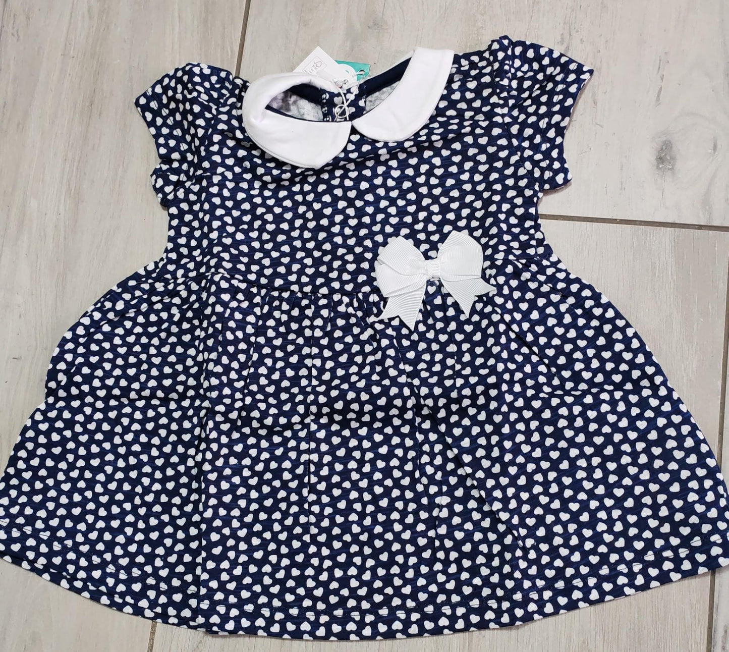 Abitino con cuori bianchi - Chicco