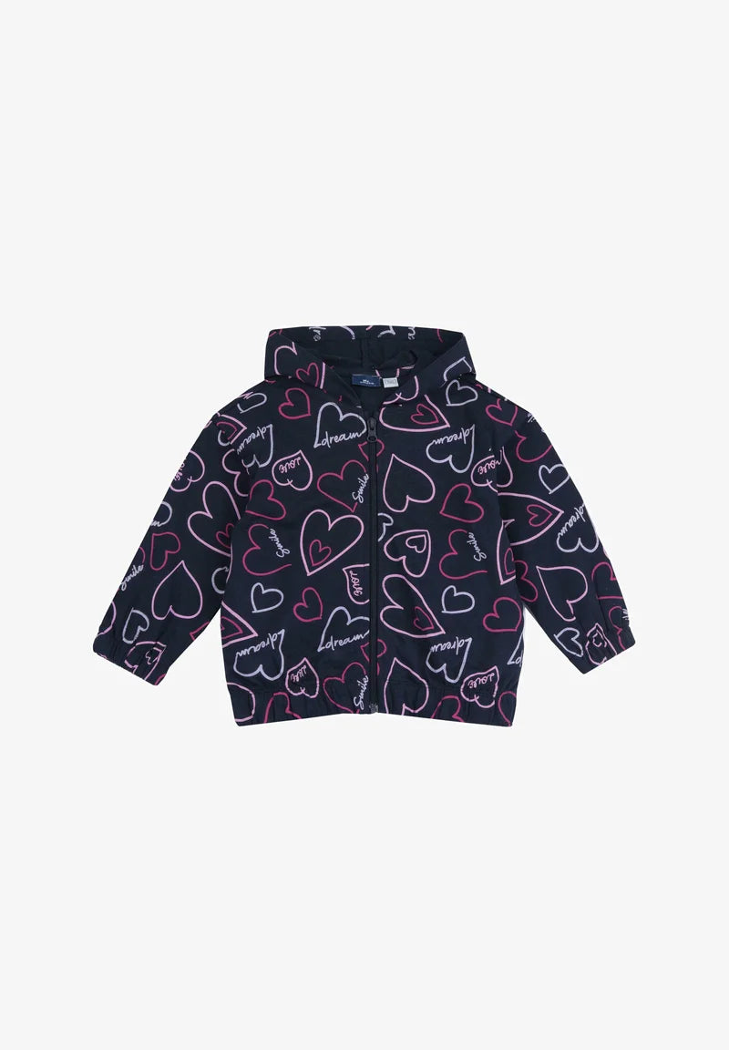 Felpa zip cuori - Chicco