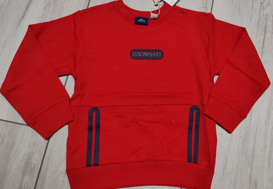 Felpa rossa girocollo - Chicco