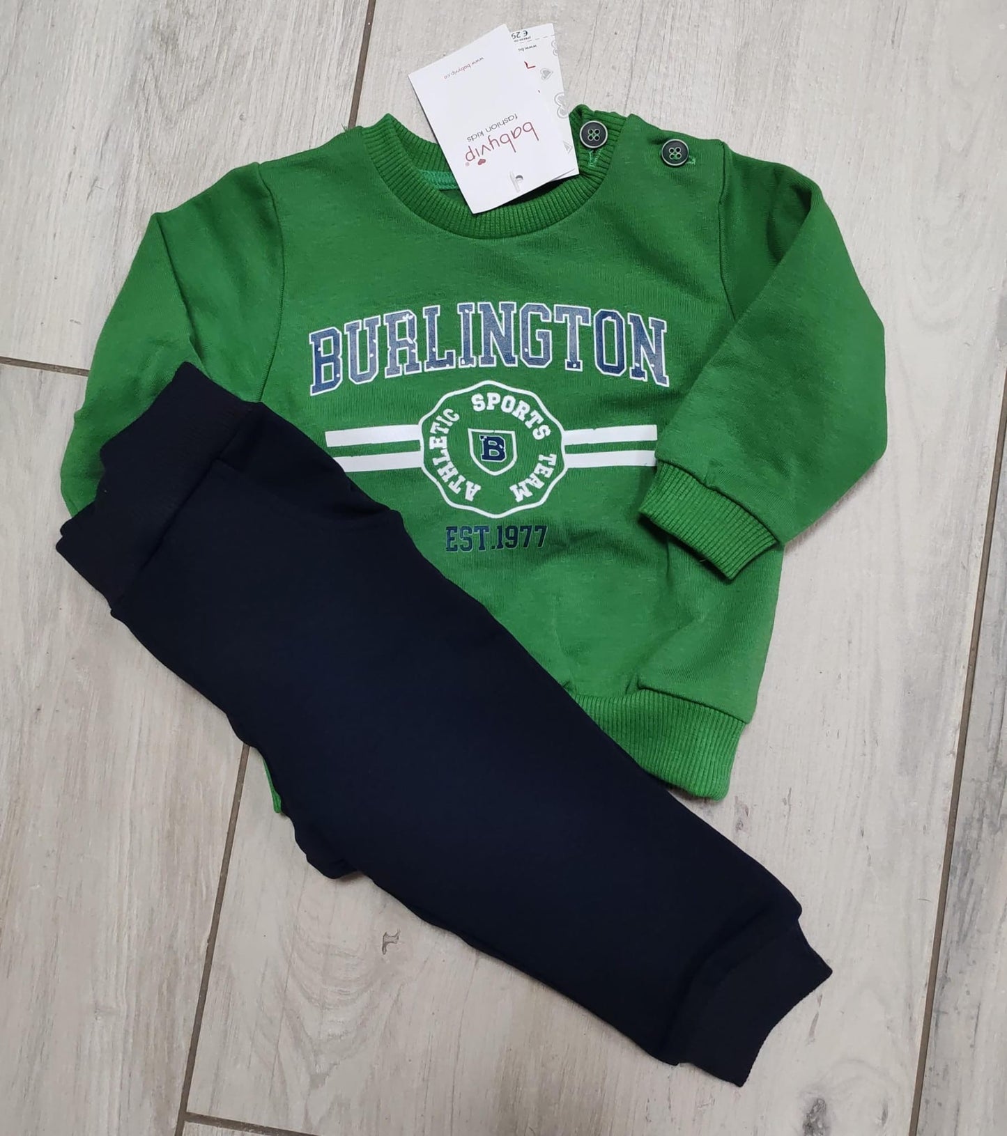 Completo verde - Baby Vip
