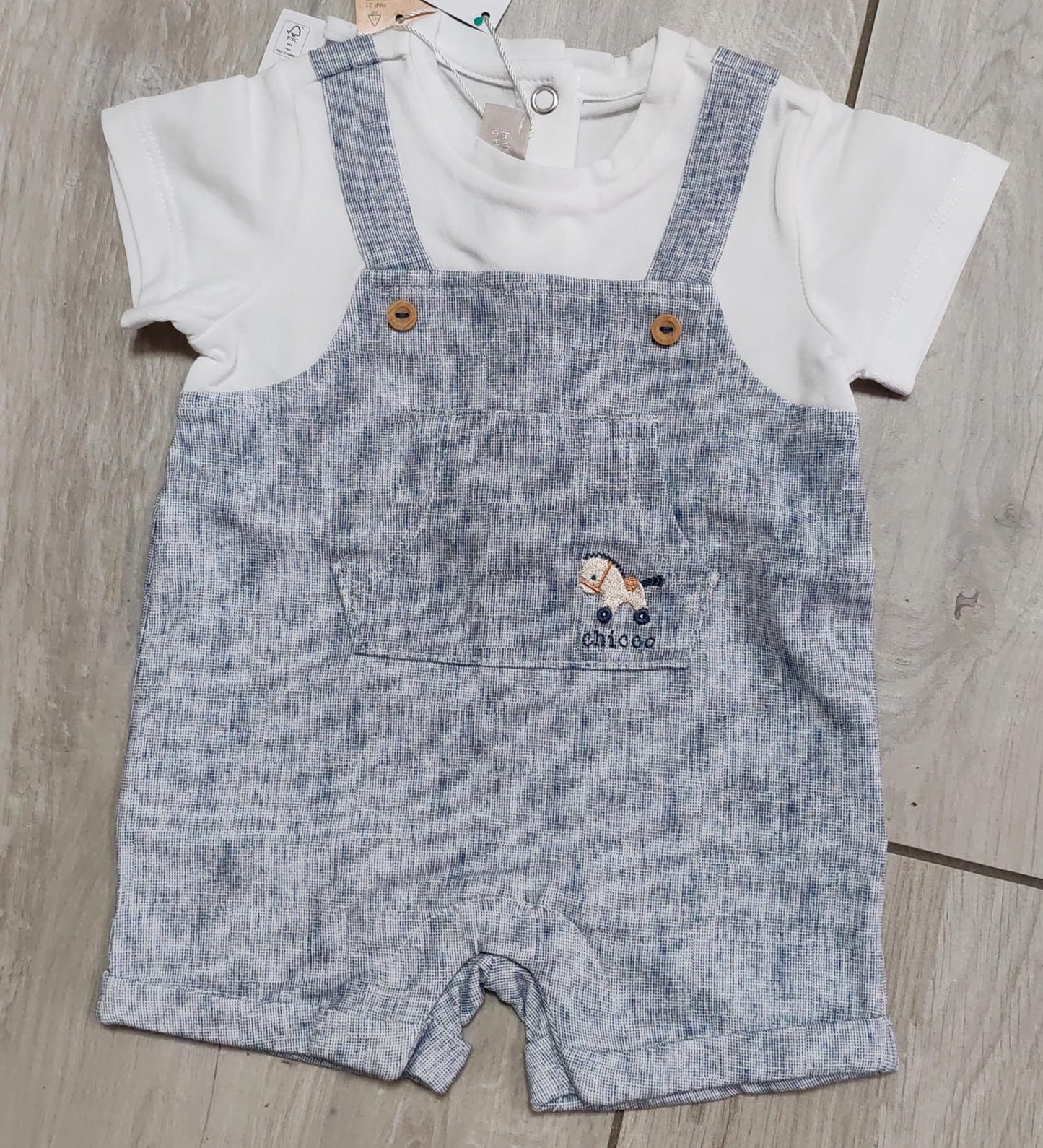 Pagliaccetto effetto denim - Chicco