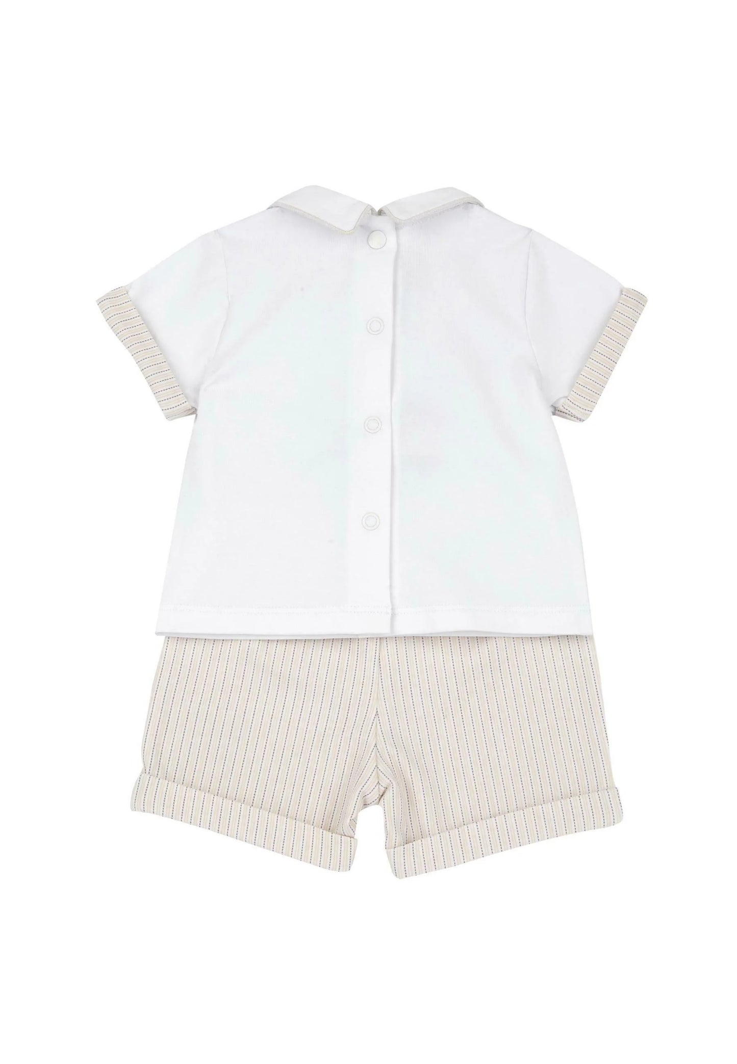 Completo beige con orsetto marinaio - Chicco