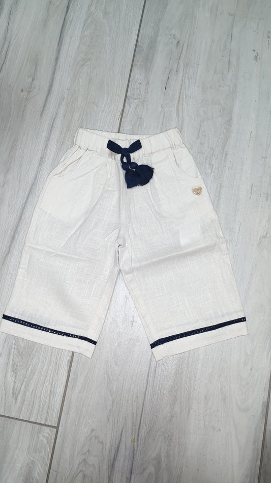 Pantaloni beige a palazzo - Chicco