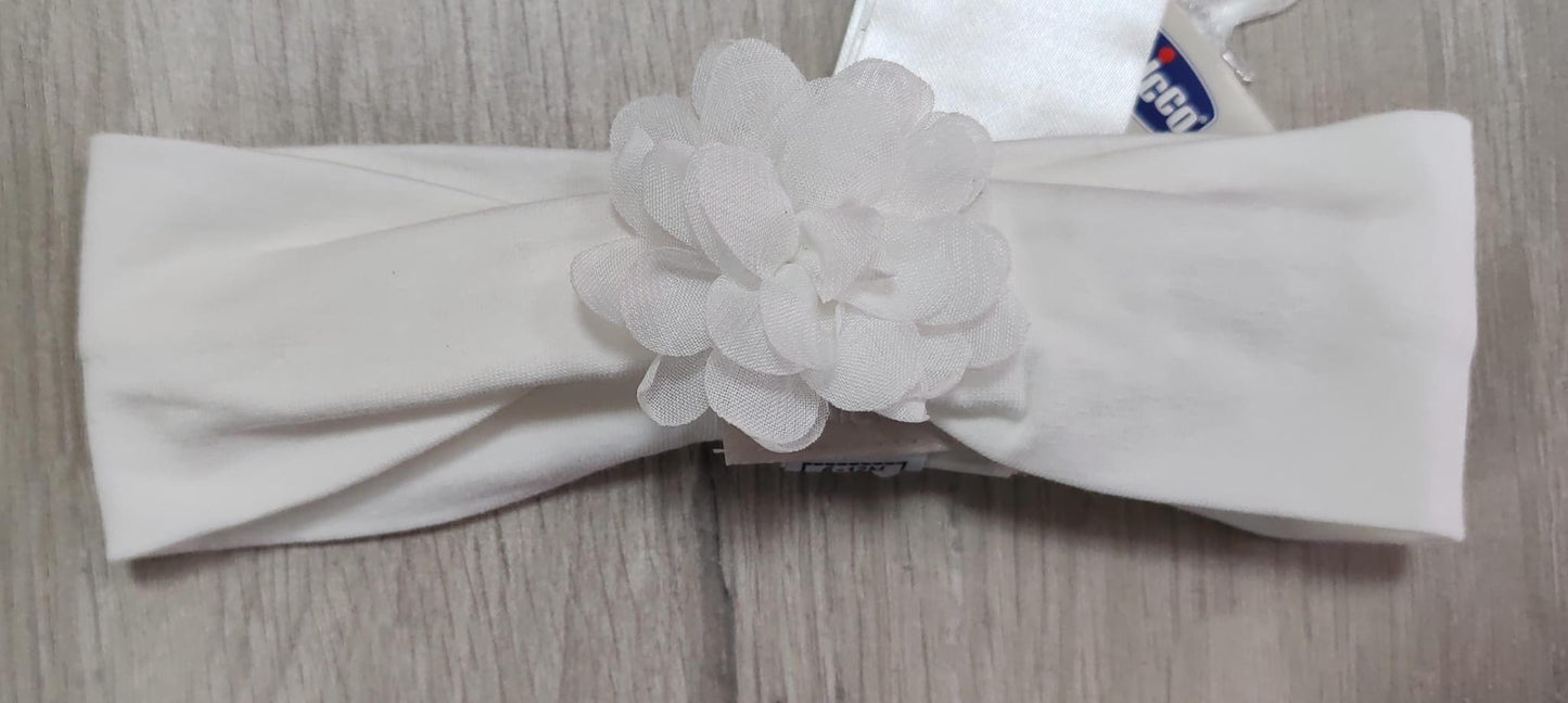 Fascia con fiore bianca - Chicco