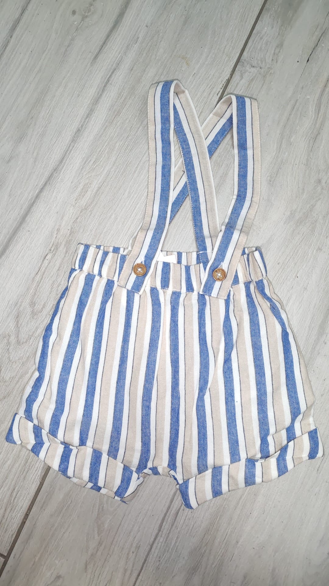 Pantoloncini rigati con bretelle - Chicco