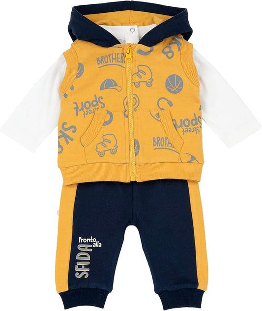 Tuta 3pz. con gilet - Chicco