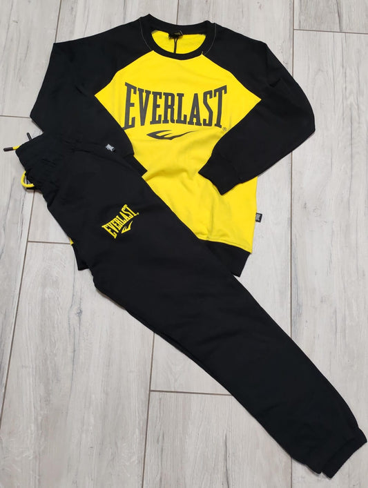 Tuta Everlast gialla e nera