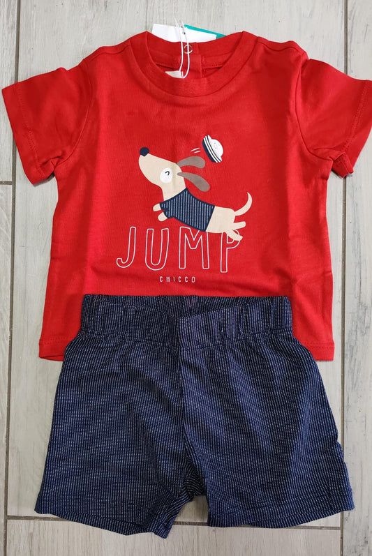 Compl. bassotto rosso e blu - Chicco