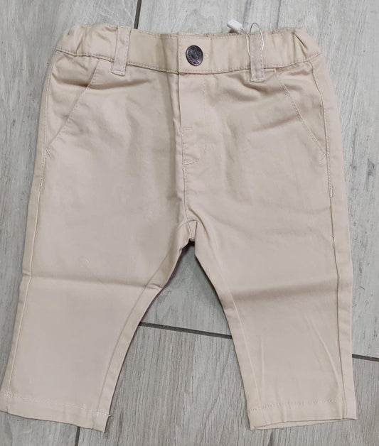 Pantalone in cotone beige - Chicco