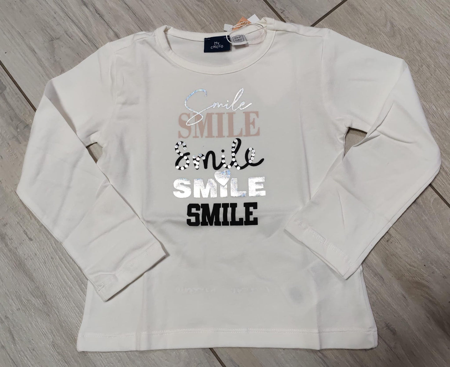 Maglia bianca smile - Chicco