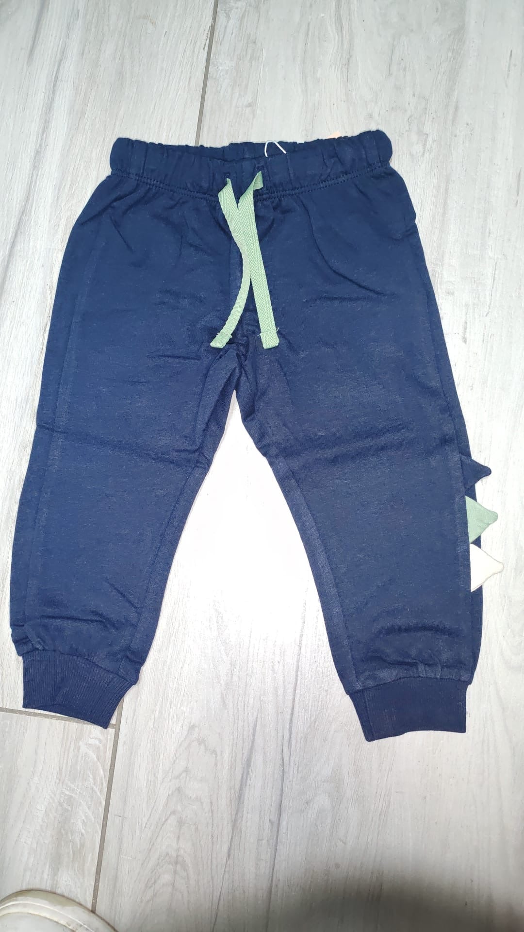 Pantaloni blu in felpa dino - Chicco