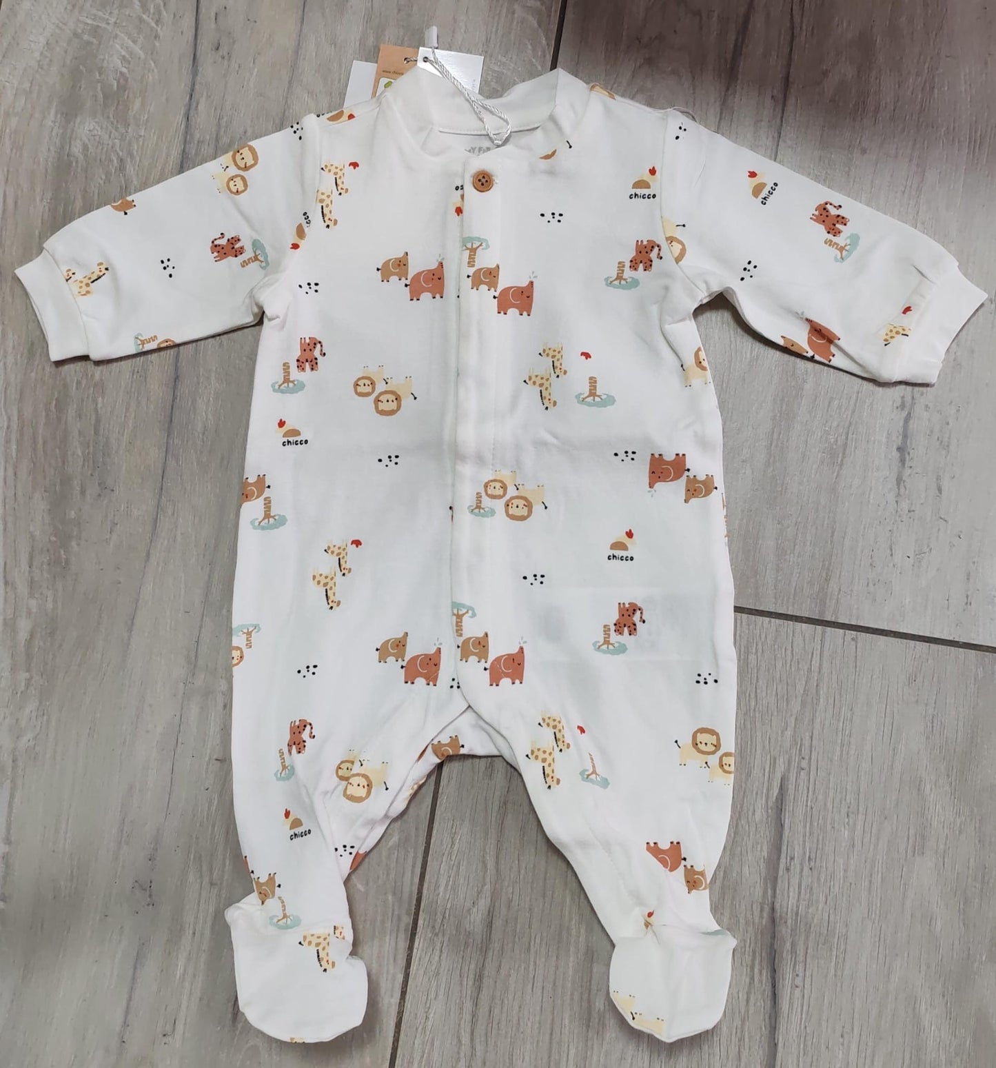 Tutina bianca savana - chicco