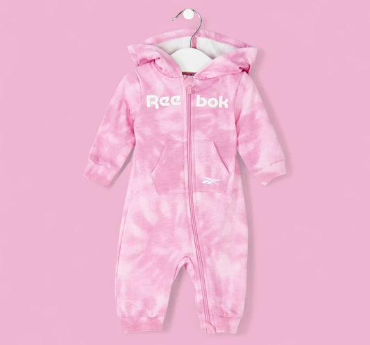 Tuta intera rosa reebok