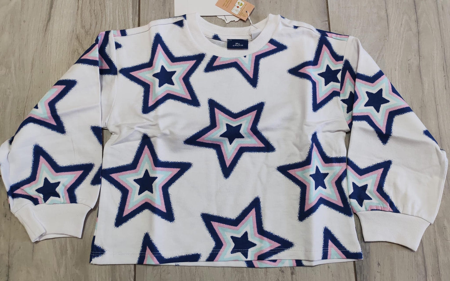 Felpa bianca con stelle - Chicco