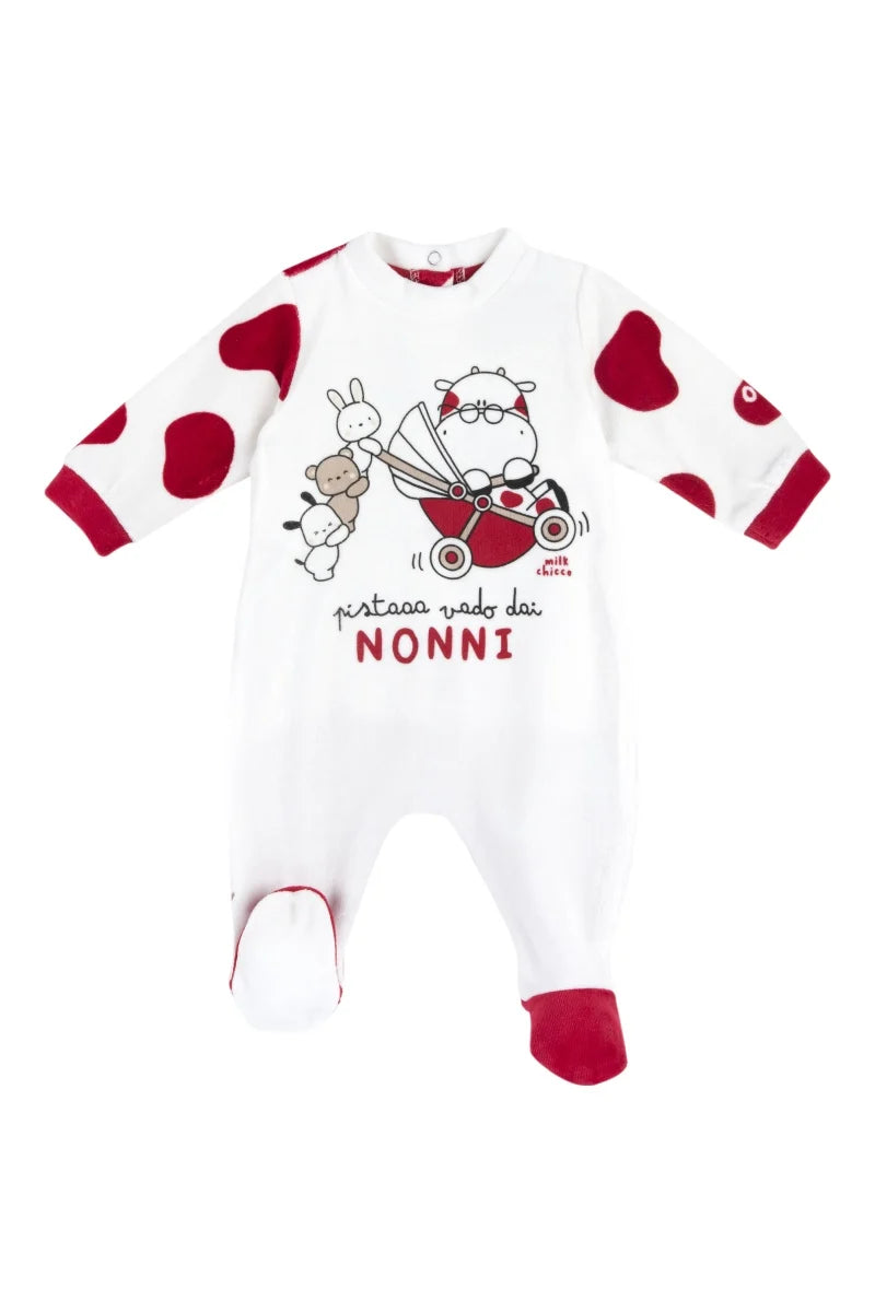 Tutina in ciniglia Nonni - Chicco