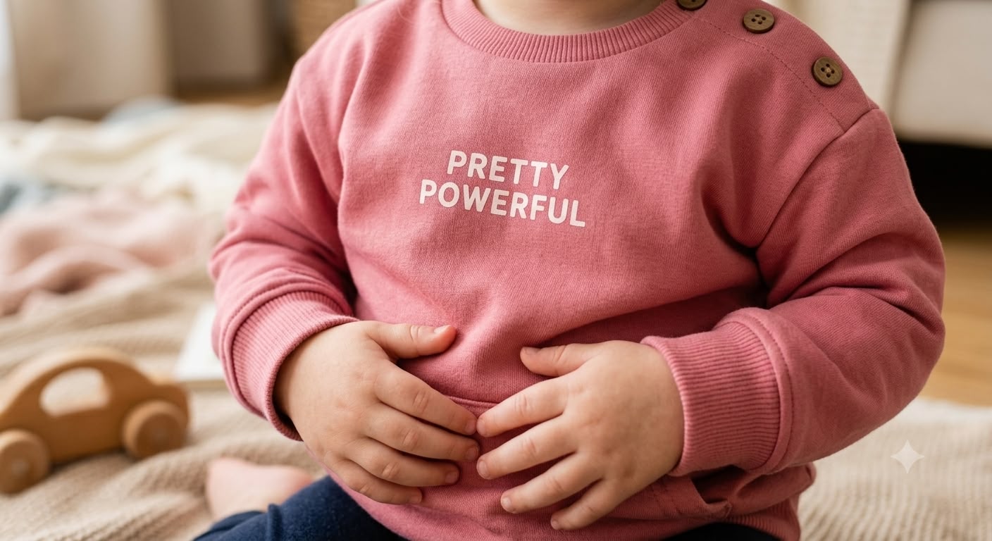 Felpa "Pretty Powerful"- Chicco