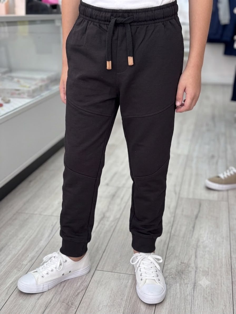 Pantaloni Tuta Neri- Chicco