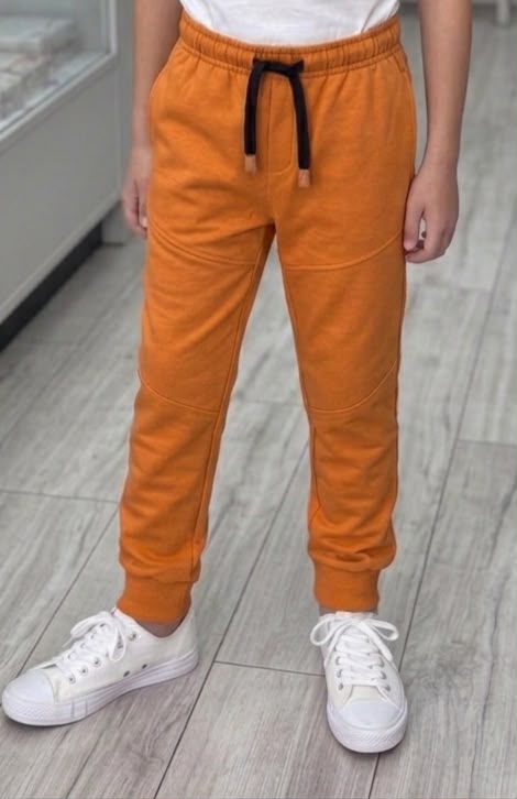 Pantaloni Tuta Arancione- Chicco