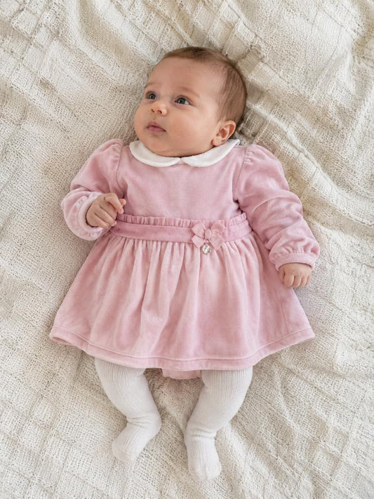 Abito Ciniglia Rosa Confetto-Chicco