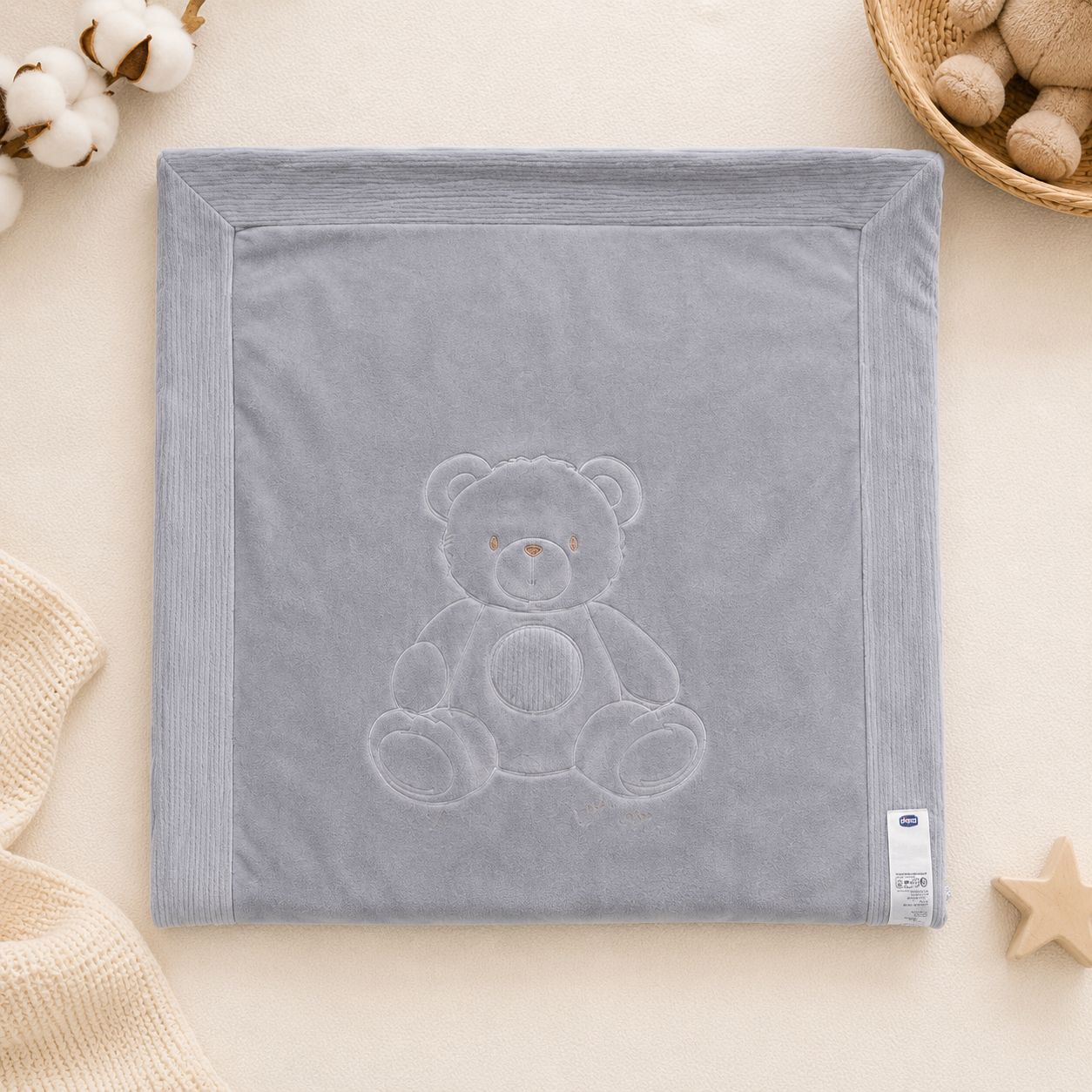 Coperta Blu Orsetto- Chicco