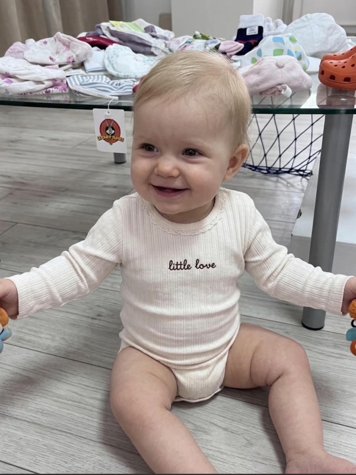 Body Manica Lunga "Little Love"- Chicco