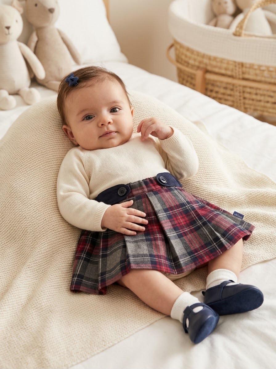 Pantgonna Scozzese- BabyVip