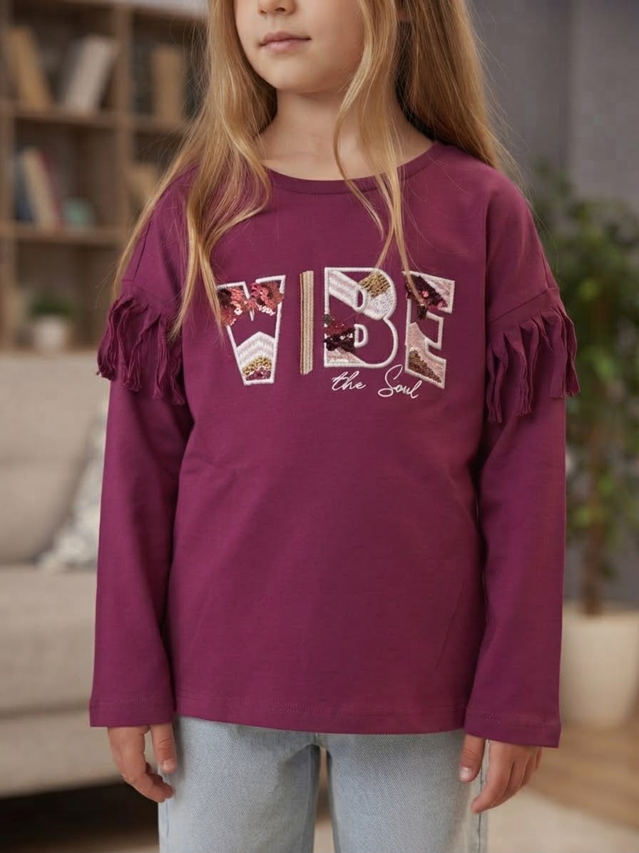 T-Shirt A Maniche Lunghe Vibe- Chicco