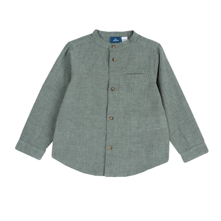 Camicia con colletto coreana - Chicco