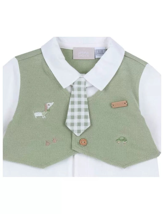 Tutina Bassotto con cravatta - Chicco
