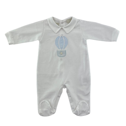 LALALÚ – Tutina in cotone bianca